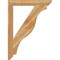 Ekena Millwork Funston Slat Rough Sawn Bracket, Western Red Cedar, 4"W x 34"D x 46"H BKT04X34X46FST06RWR - alternate 4